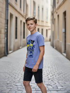 BLUE REGULAR T-SHIRT