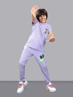 LAVENDER FULL PANT CO-ORDS WITH A TOUCH OF CLASS
