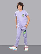 LAVENDER FULL PANT CO-ORDS WITH A TOUCH OF CLASS