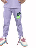 LAVENDER FULL PANT CO-ORDS WITH A TOUCH OF CLASS