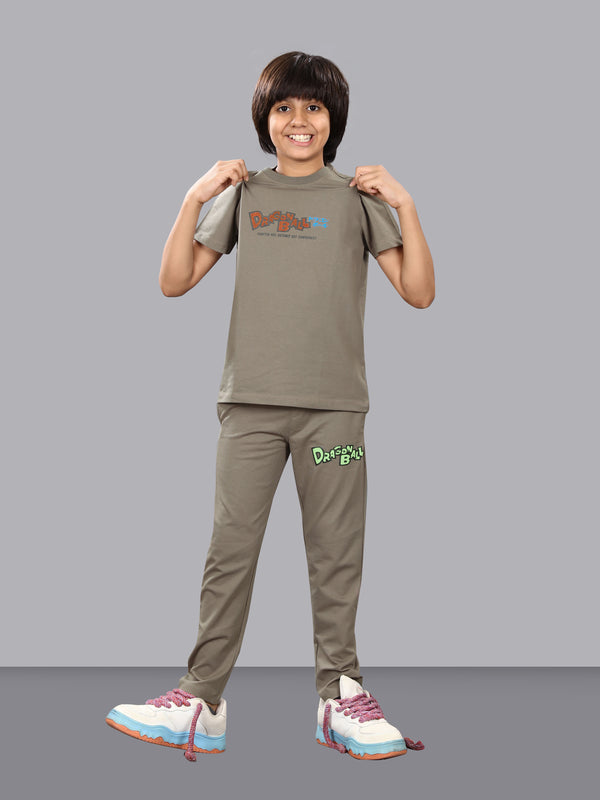 DARK GREY FULL PANT CO-ORDS WITH A TOUCH OF CLASS