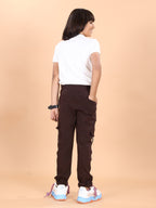 COFFEE 4 WAY LYCRA CARGO PANT