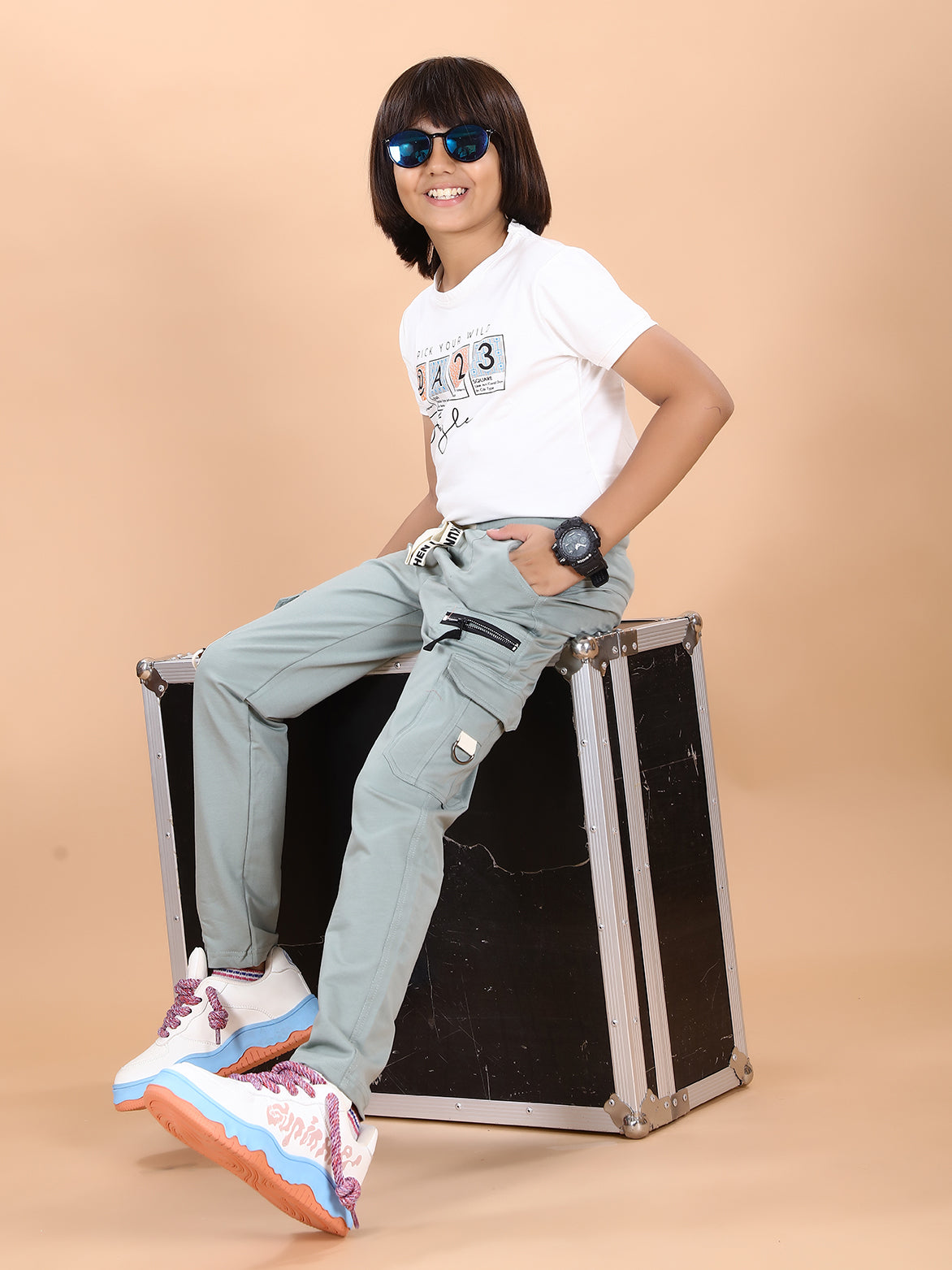 PISTA 4 WAY LYCRA CARGO PANT