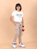 KHAKHI 4 WAY LYCRA CARGO PANT