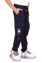 NAVY BLUE TENCIL CARGO PANT