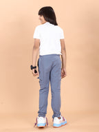 DARK GREY 4 WAY LYCRA CARGO PANT