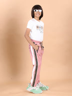 PEACH TENCIL TRACK PANT