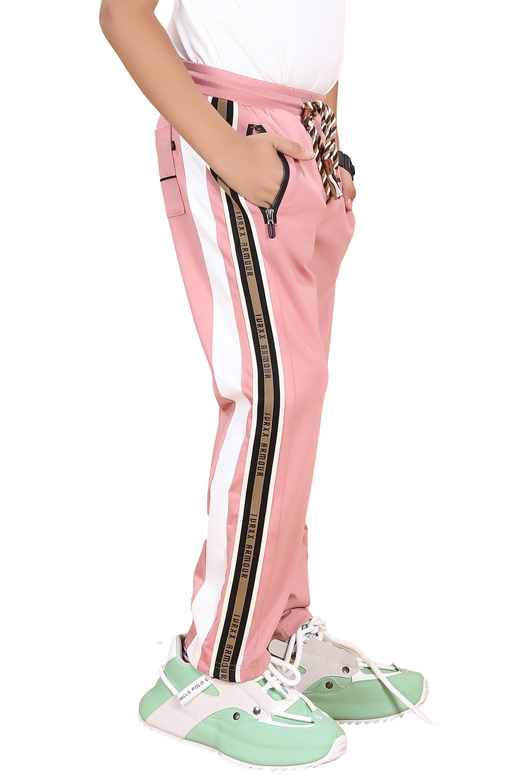 PEACH TENCIL TRACK PANT