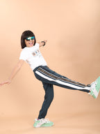 C GREEN TENCIL TRACK PANT