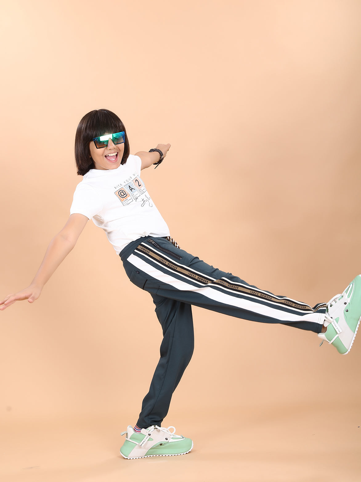 C GREEN TENCIL TRACK PANT