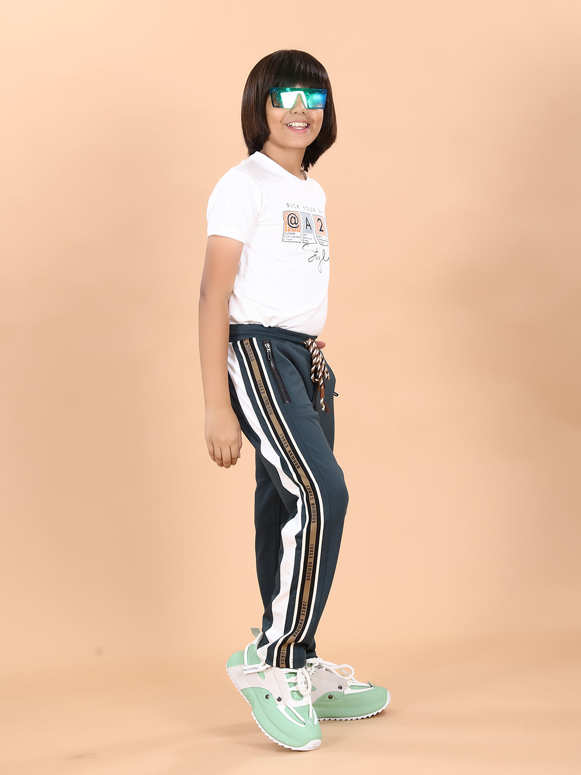 C GREEN TENCIL TRACK PANT