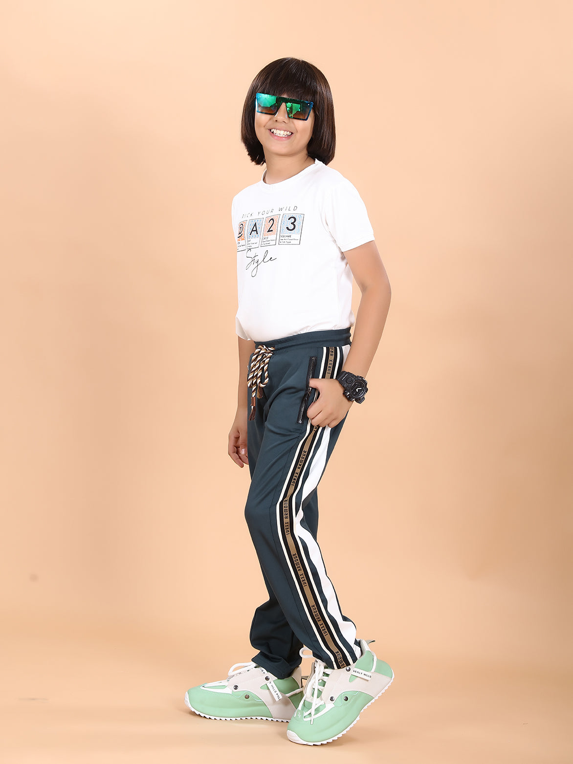 C GREEN TENCIL TRACK PANT