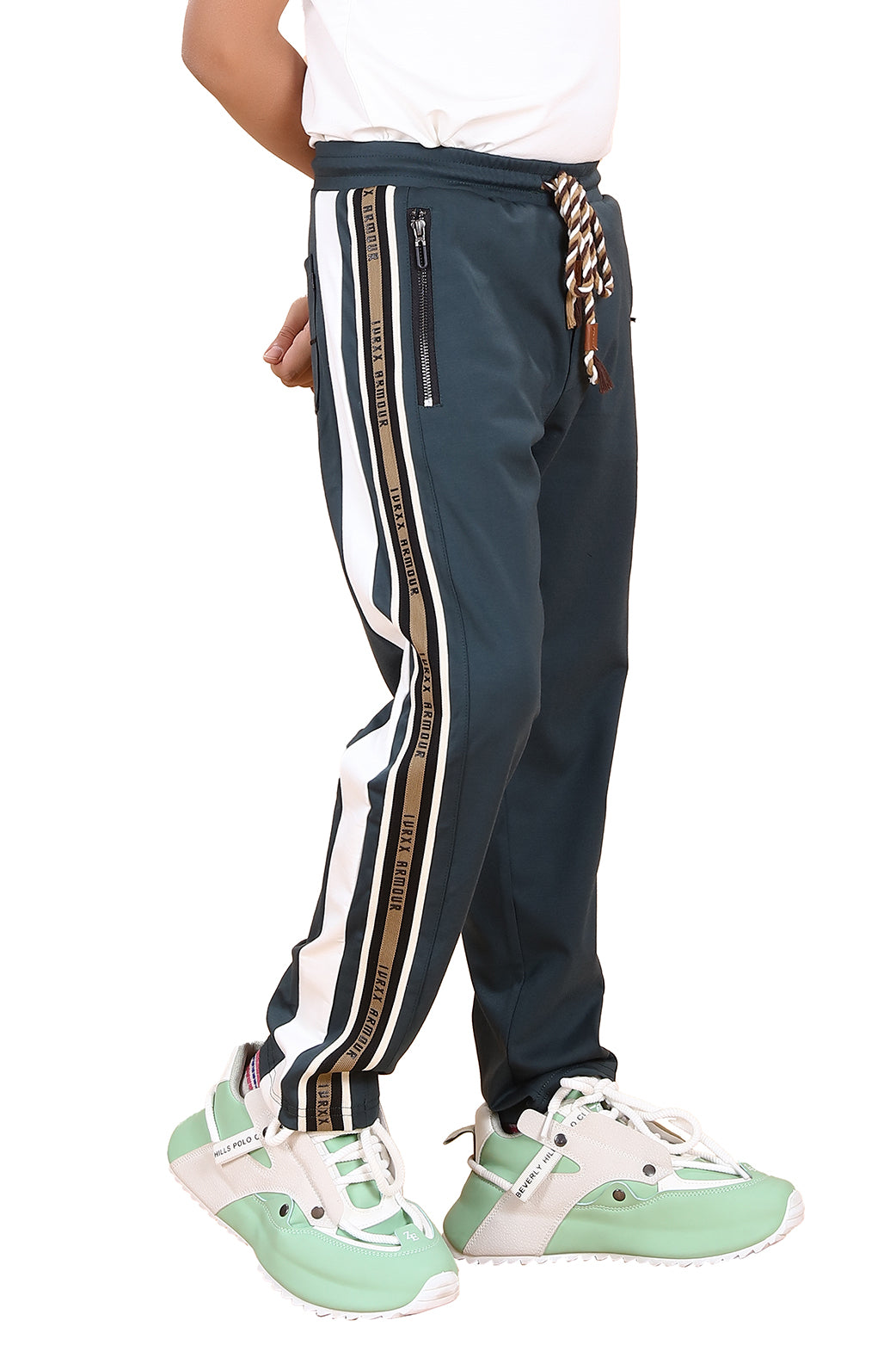 C GREEN TENCIL TRACK PANT