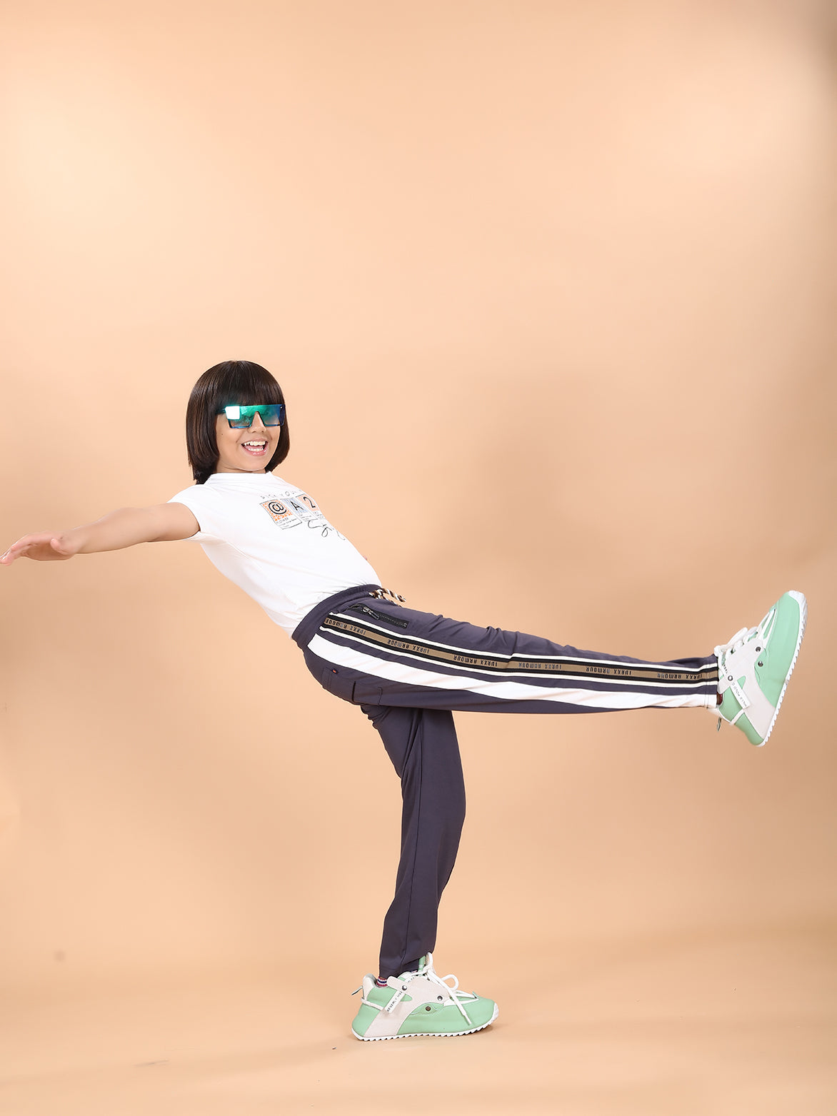 DARK GREY TENCIL TRACK PANT