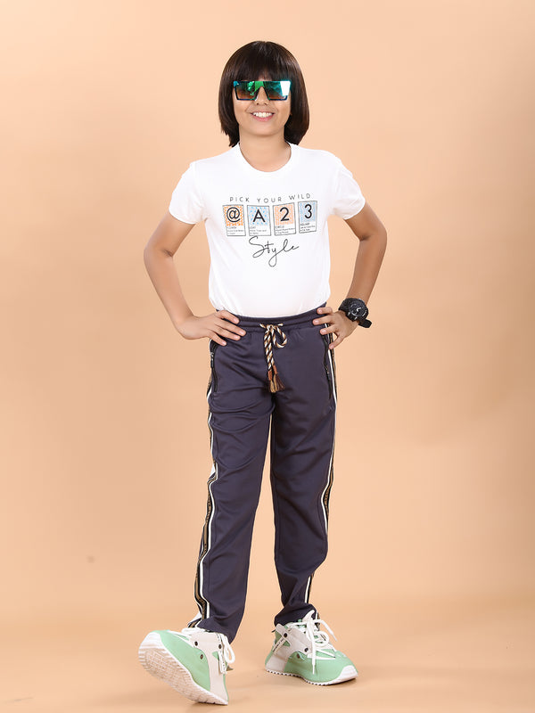 DARK GREY TENCIL TRACK PANT