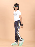 DARK GREY TENCIL TRACK PANT