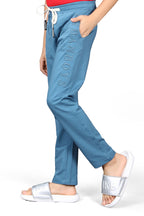 SKY BLUE FOUR WAY LYCRA TRACKPANT