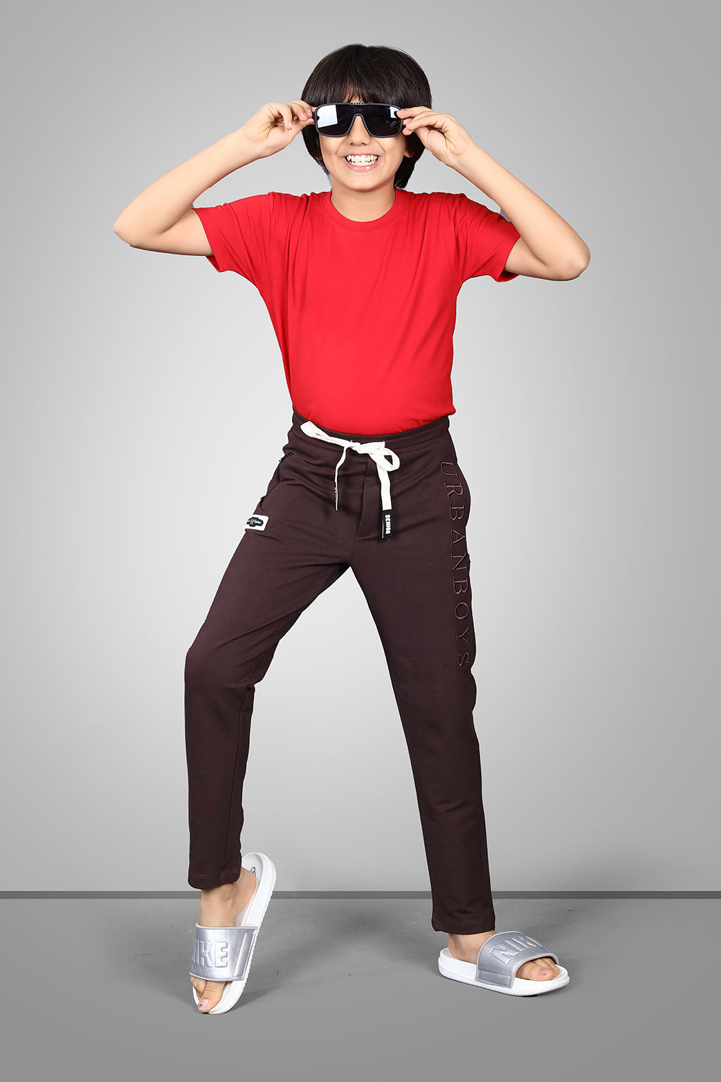 COFFEE FOUR WAY LYCRA TRACKPANT