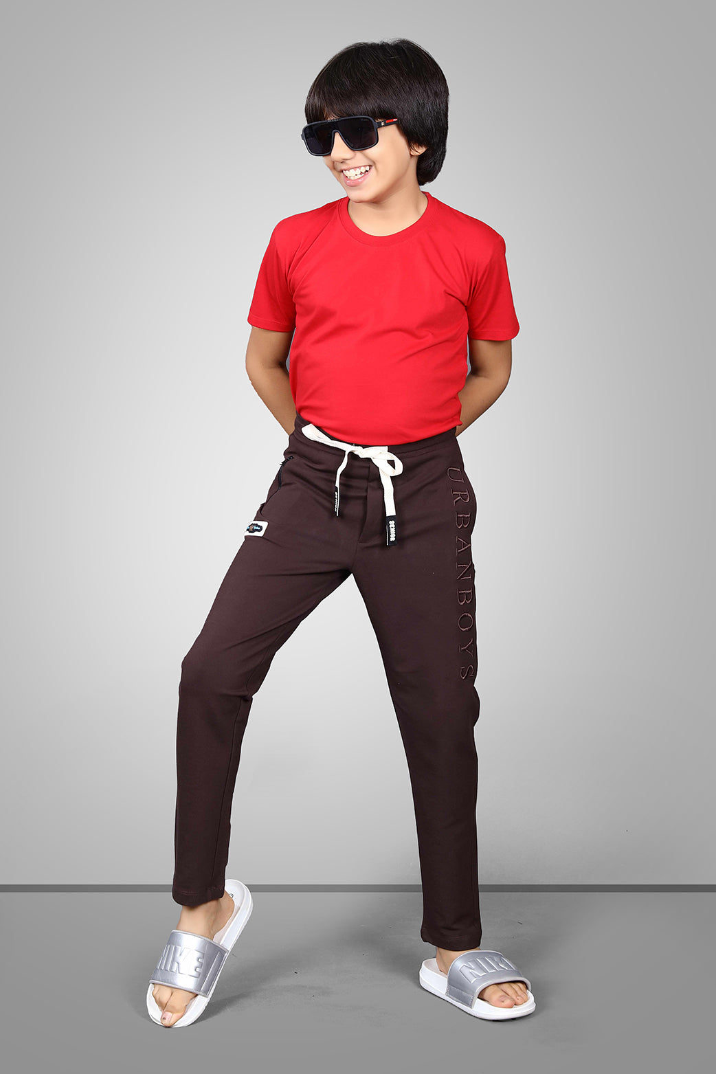 COFFEE FOUR WAY LYCRA TRACKPANT