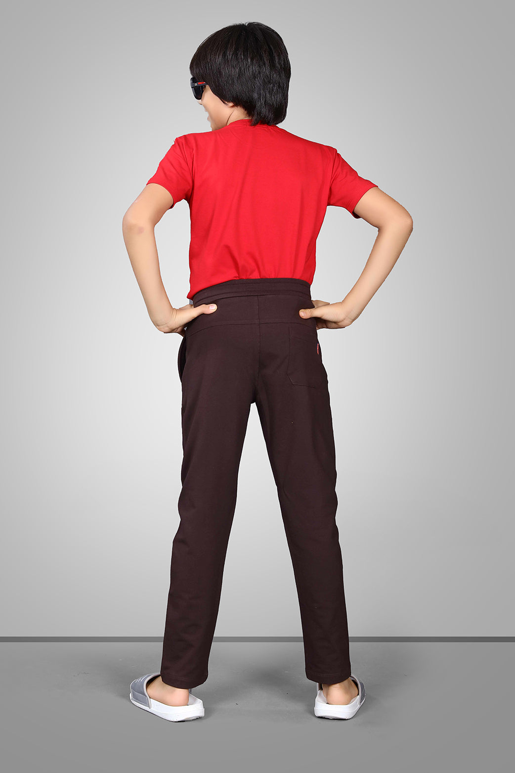 COFFEE FOUR WAY LYCRA TRACKPANT
