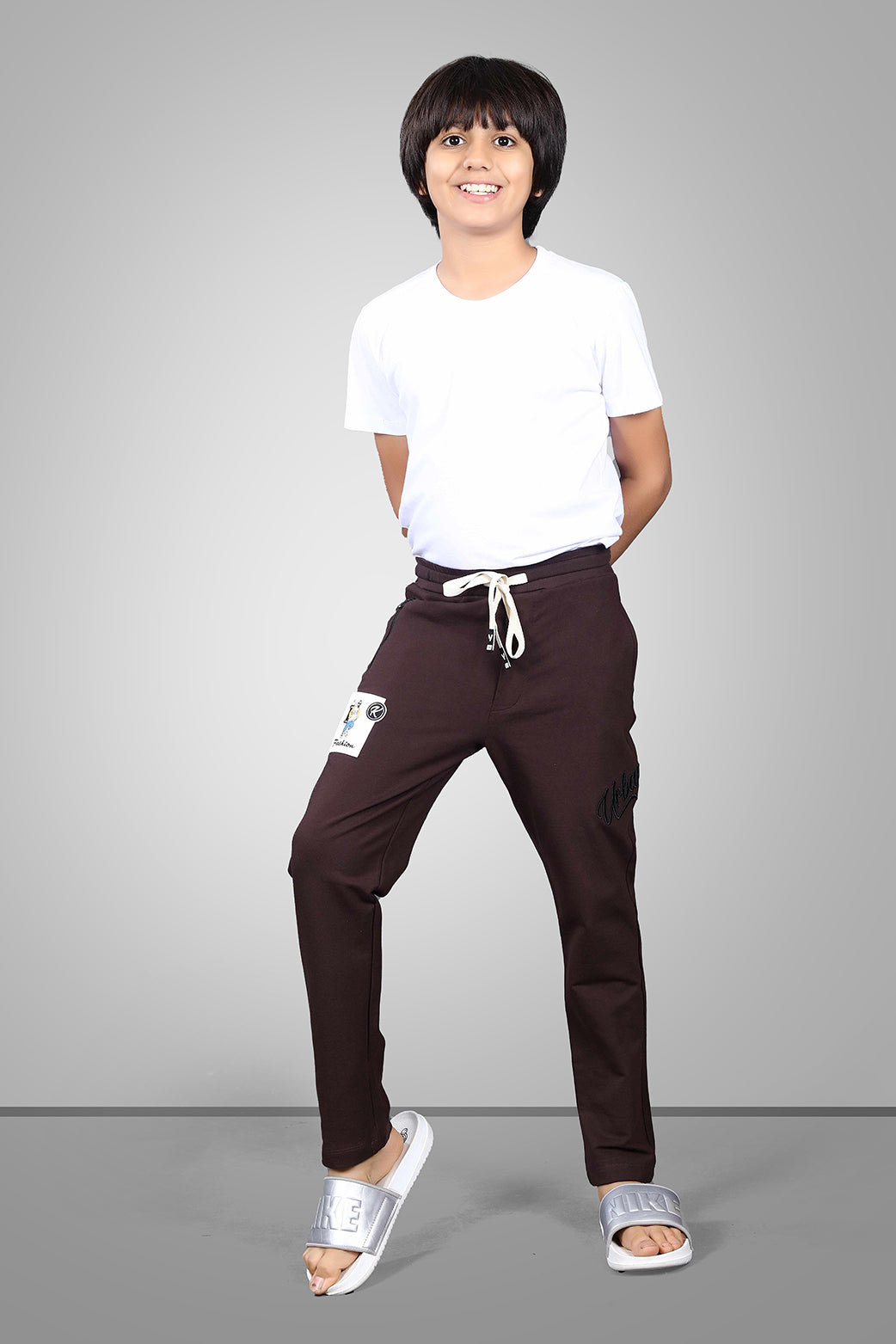 COFFEE FOUR WAY LYCRA  TRACKPANT