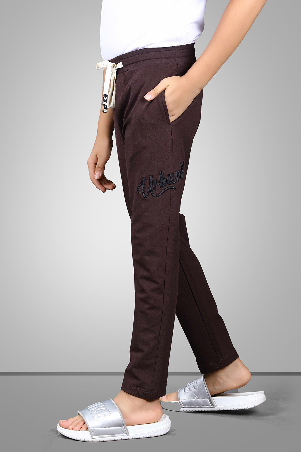 COFFEE FOUR WAY LYCRA  TRACKPANT