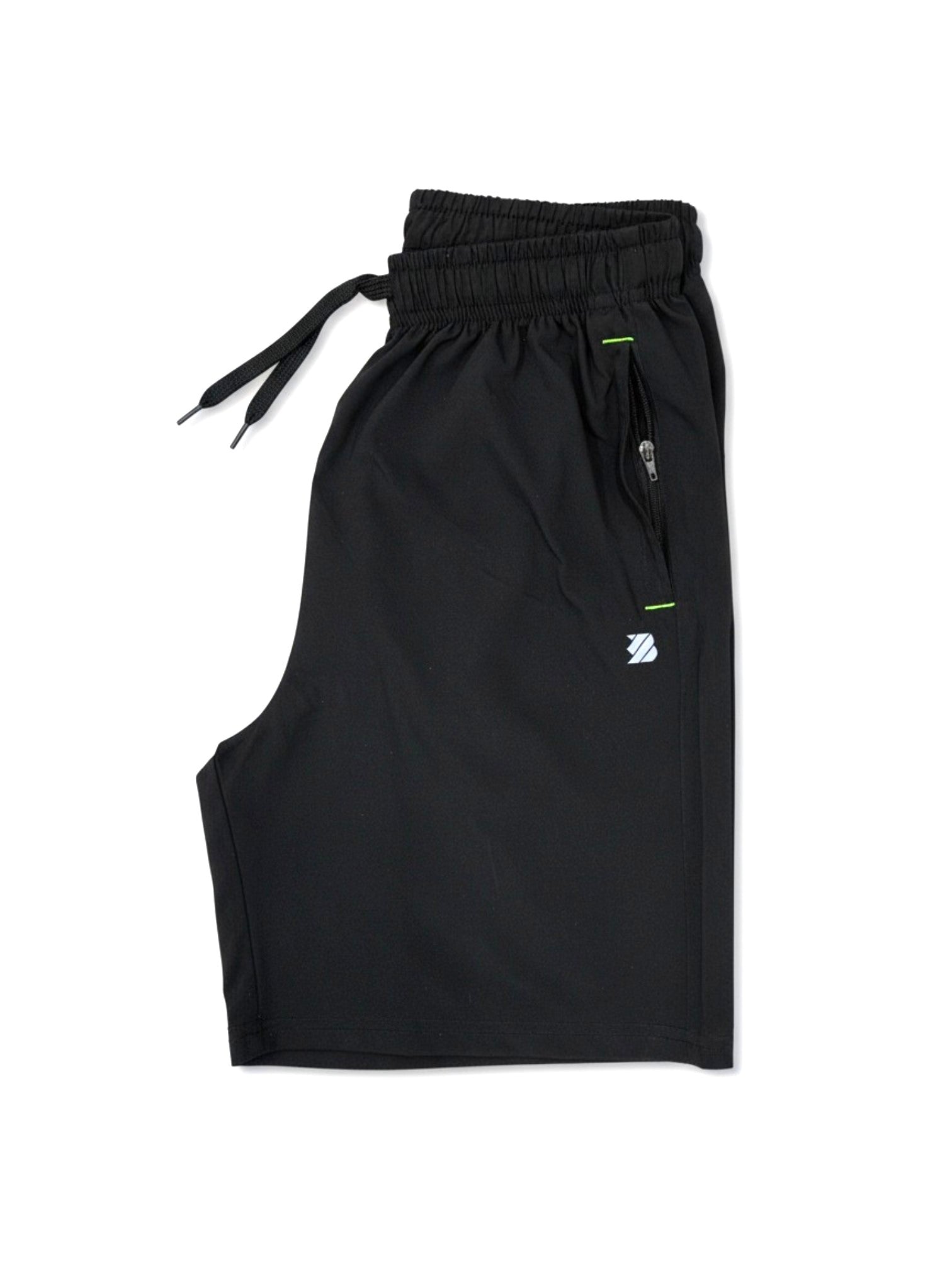 BLACK NS LYCRA SPORTS SHORTS