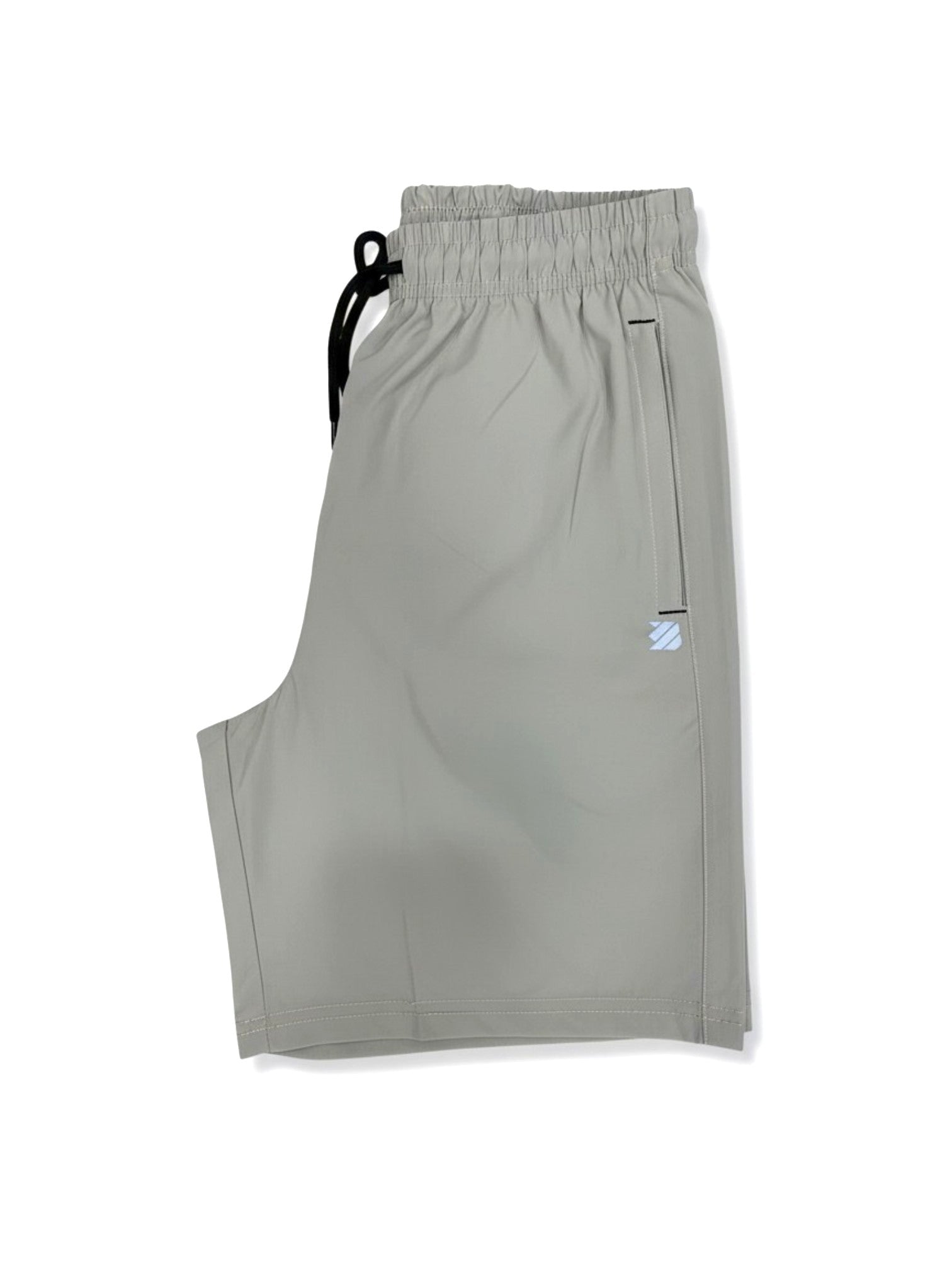 BEIGE NS LYCRA SPORTS SHORTS