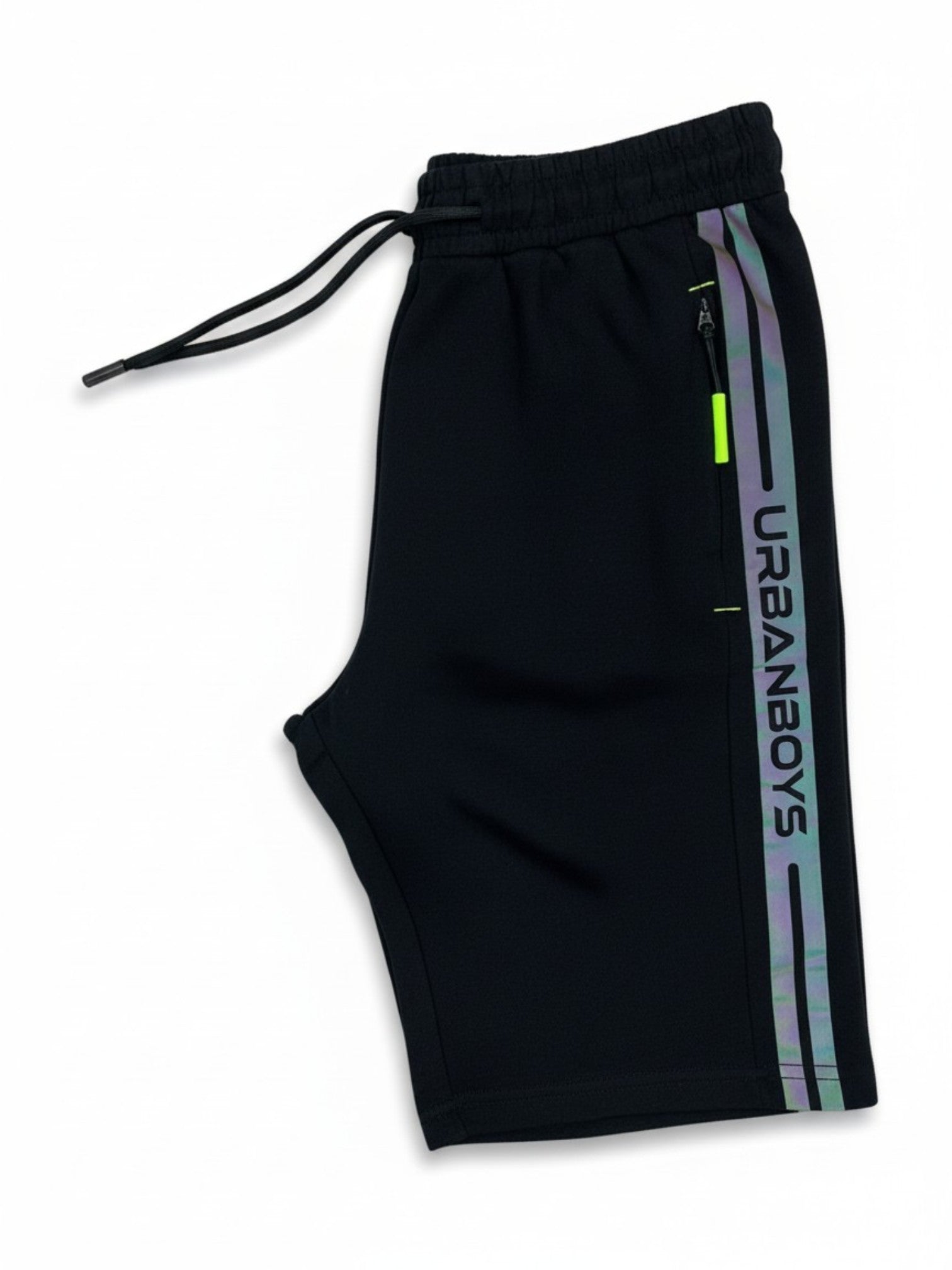 BLACK URBANBOYS LYCRA SHORTS