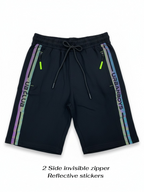 BLACK URBANBOYS LYCRA SHORTS