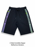 NAVY BLUE URBANBOYS LYCRA SHORTS