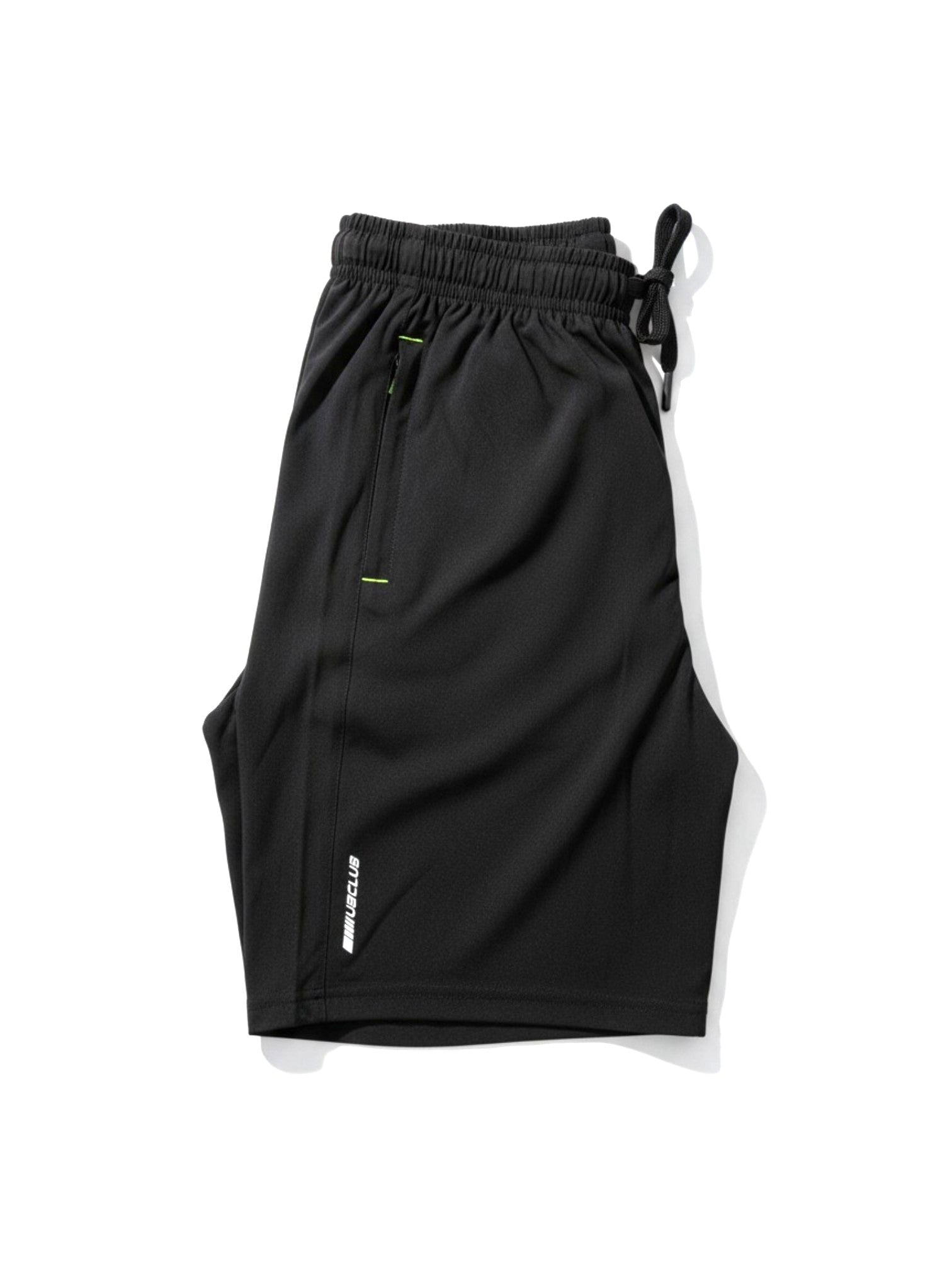 BLACK NS LYCRA SPORTS SHORTS