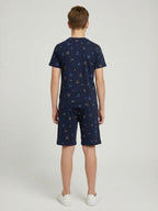NAVY BLUE CO ORD SET SHORTS