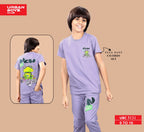 LAVENDER FULL PANT CO-ORDS WITH A TOUCH OF CLASS
