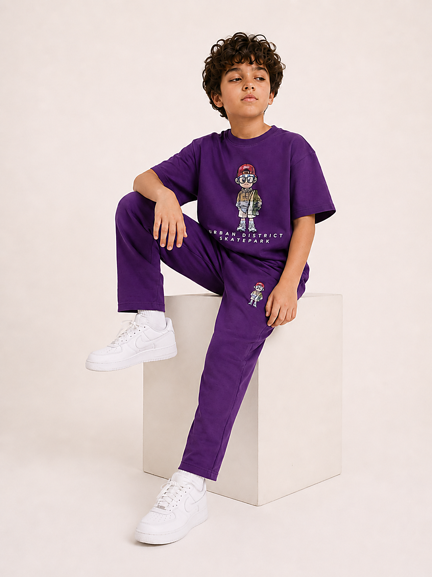 Purple EasyGo Co-ord Set