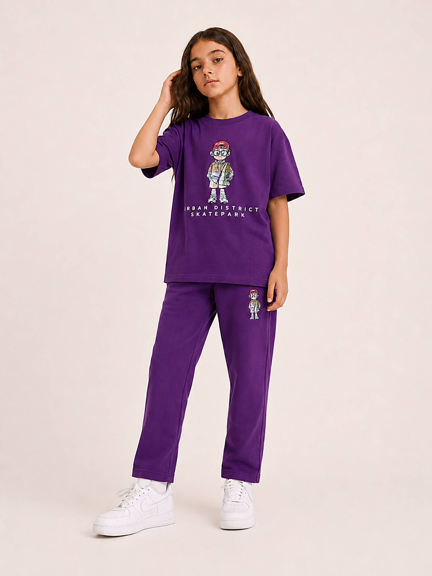 Purple EasyGo Co-ord Set