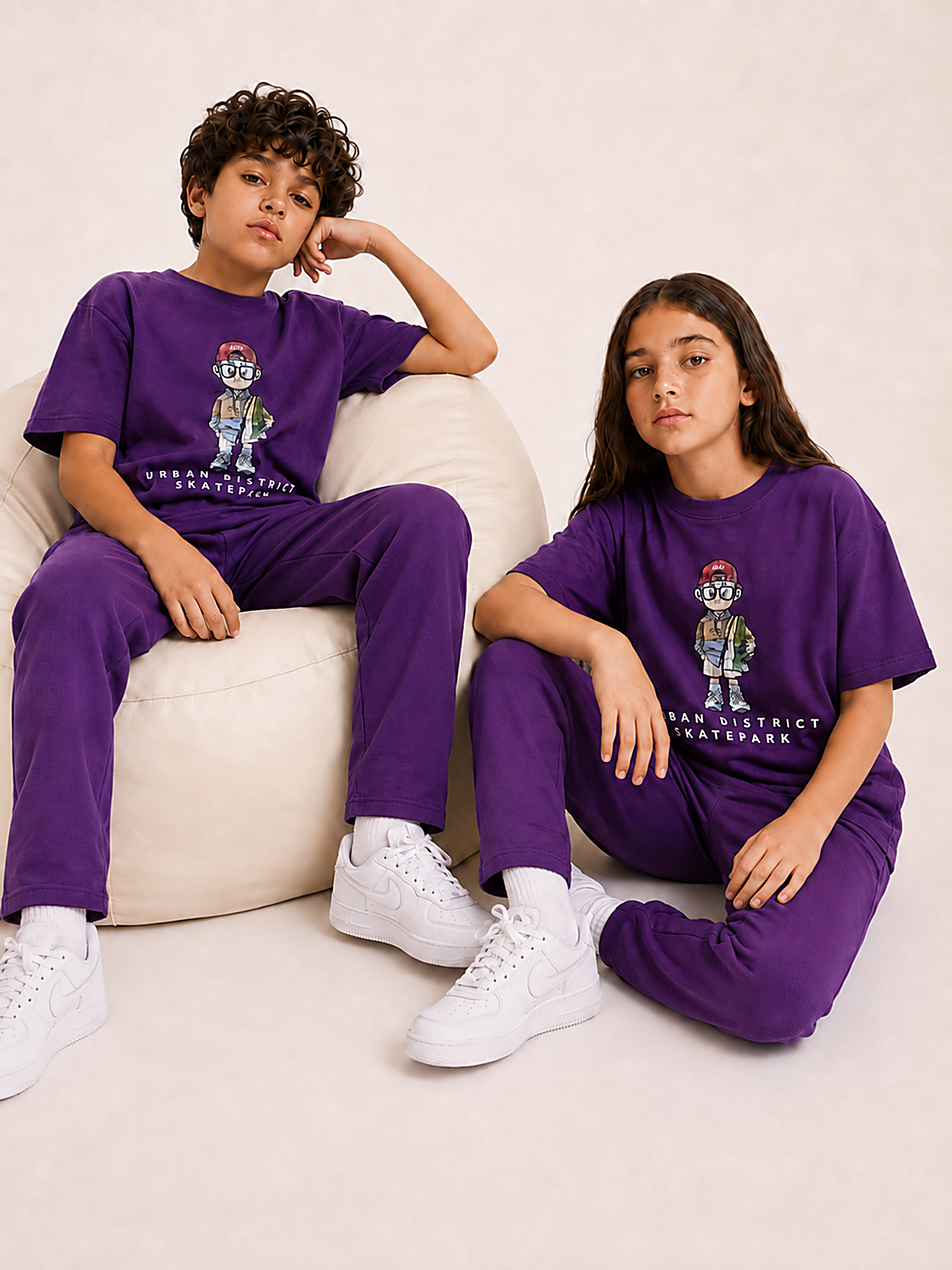 Purple EasyGo Co-ord Set