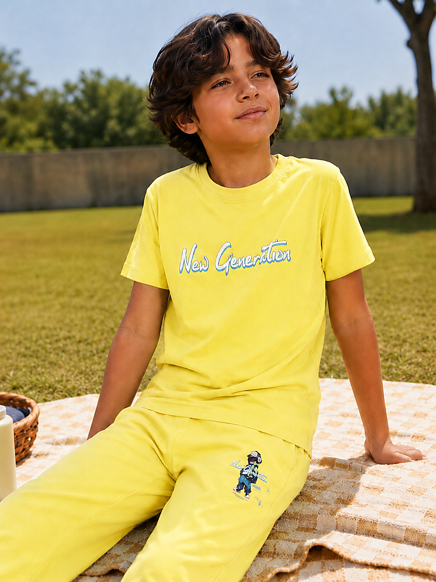 Yellow EasyGo Co-ord Set