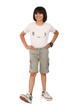 LIGHT OLIVE URBANBOYS STRETCH X FUNKY LYCRA SHORTS