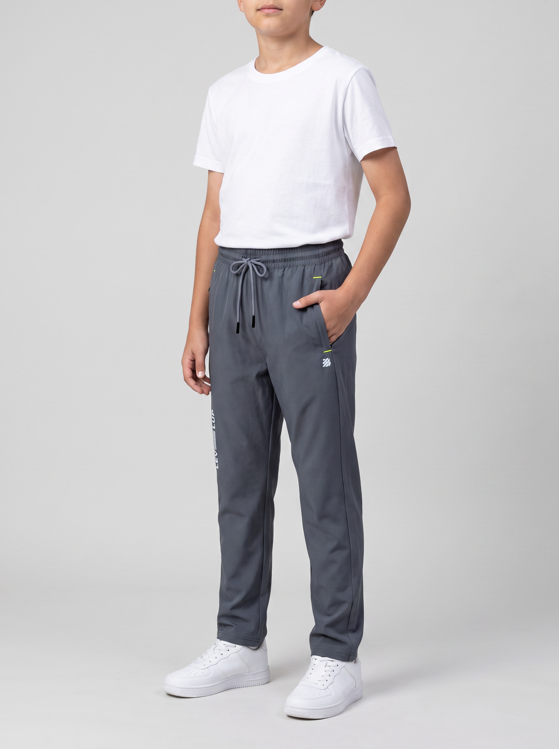 DARK GREY OUTDOOR SPORTS LYCRA TRACKPANT