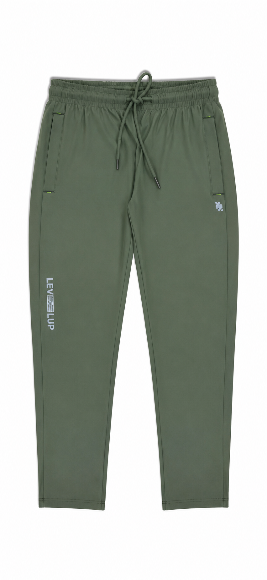 OLIVE OUTDOOR SPORTS LYCRA TRACKPANT
