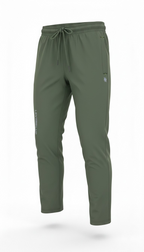 OLIVE OUTDOOR SPORTS LYCRA TRACKPANT