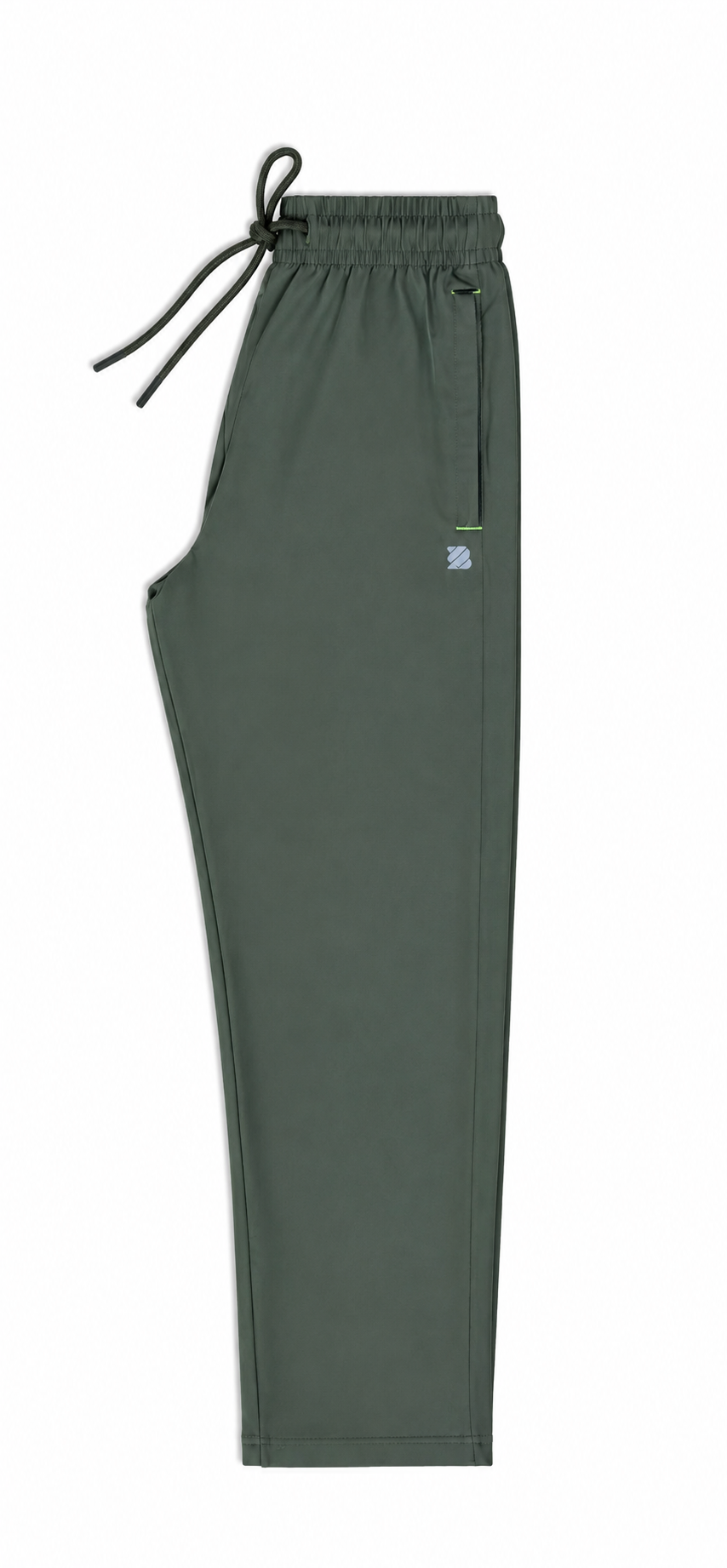 OLIVE OUTDOOR SPORTS LYCRA TRACKPANT