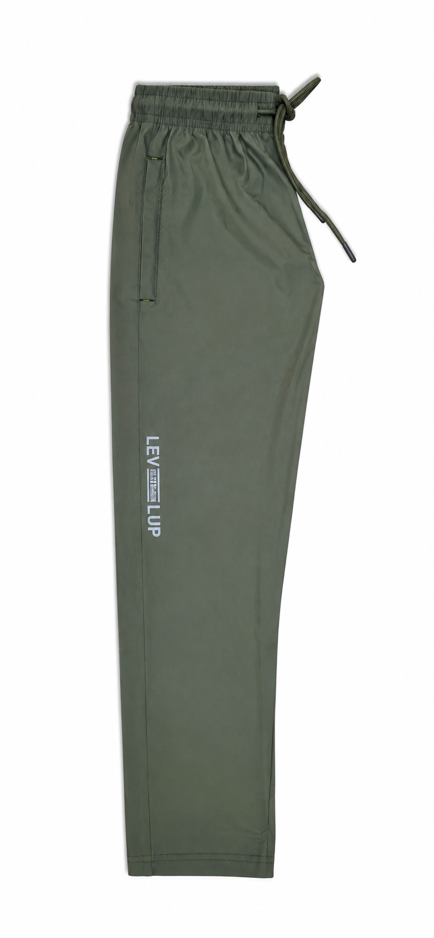 OLIVE OUTDOOR SPORTS LYCRA TRACKPANT