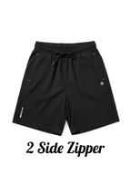 BLACK NS LYCRA SPORTS SHORTS