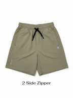 KHAKHI NS LYCRA SPORTS SHORTS