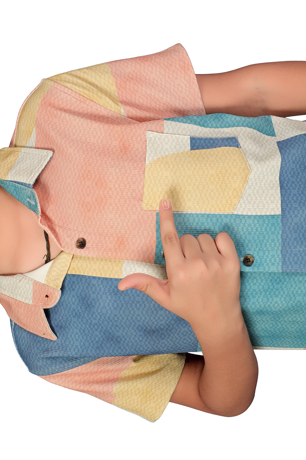 ASST PRINT URBANSMART CO-ORD SET - SHIRT & SHORTS SET