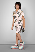 ASST PRINT URBANSMART CO-ORD SET - SHIRT & SHORTS SET