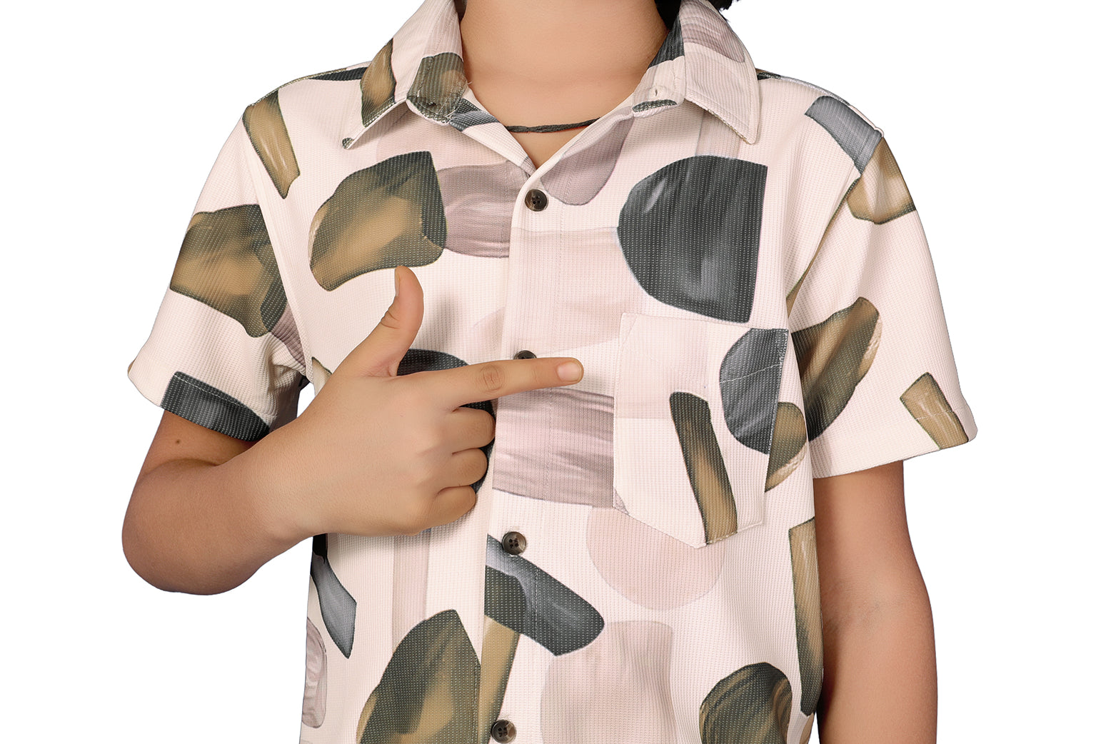 ASST PRINT URBANSMART CO-ORD SET - SHIRT & SHORTS SET