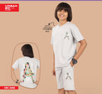 CREAM STREETMODE BOYS CO-ORD - DOWN SHOULDER EDITION